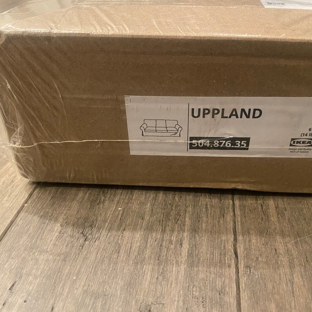 New in box ! IKEA UPPLAND Cover For Sofa Blekinge White COTTON 504.876.35